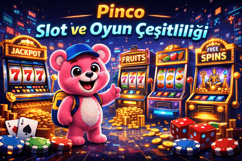 Pinco slot ve oyun çeşitliliği